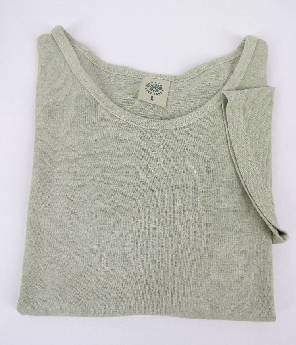 Earth Creations Short Sleeve Women's Scoop Neck Top