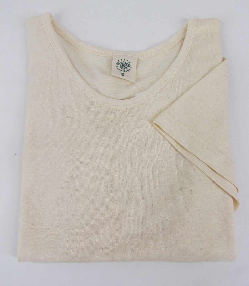 Earth Creations Short Sleeve Women's Scoop Neck Top
