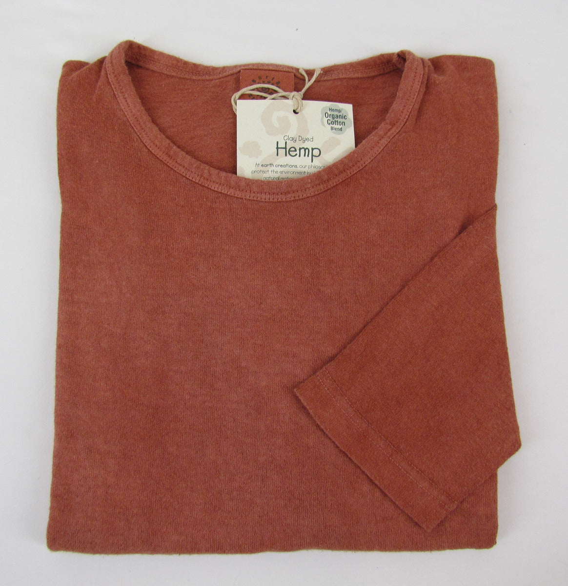 Earth Creations Long Sleeve Women's Scoop Neck Top, Blank