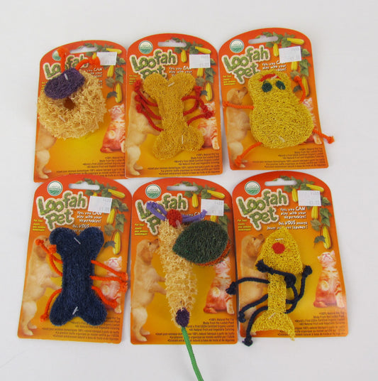 Free Range Loofah Pet Toy
