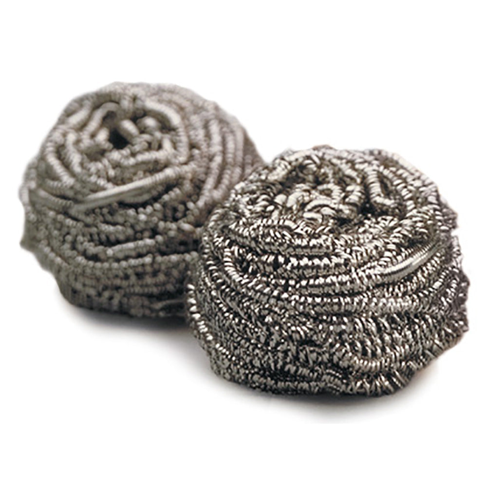RSVP Endurance Stainless Steel Scrubbies, 2 Pack