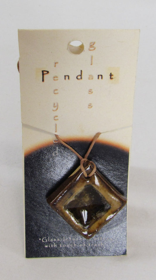 Paloma Pottery Pendant Necklace-Diamond