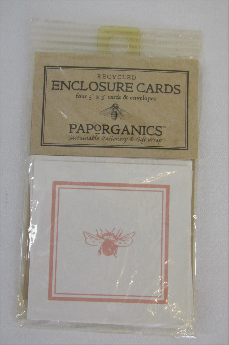 Paporganics Sustainable Stationery Enclosure Cards-4 Pack