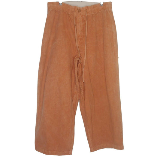 Earth Creations Woven Crop Pant, Hemp/Organic Cotton, Clay Dyed, Henna