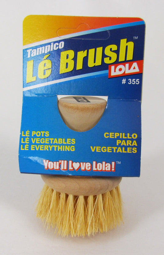 Lola Le' Brush Tampico Handheld Cleaning Brush
