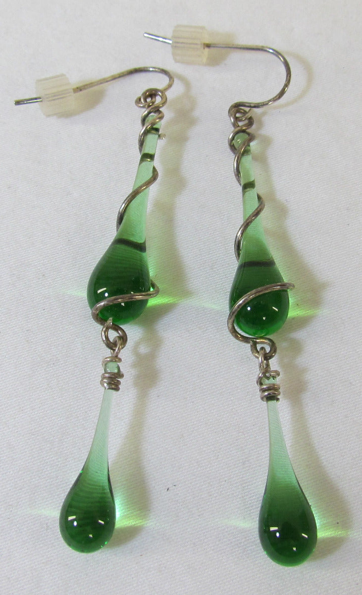 Sundrop Jewelry Double Dangle Earrings