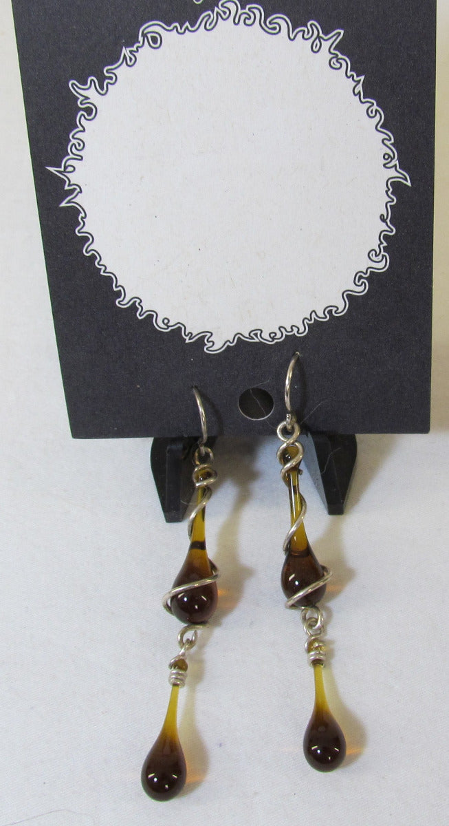 Sundrop Jewelry Double Dangle Earrings
