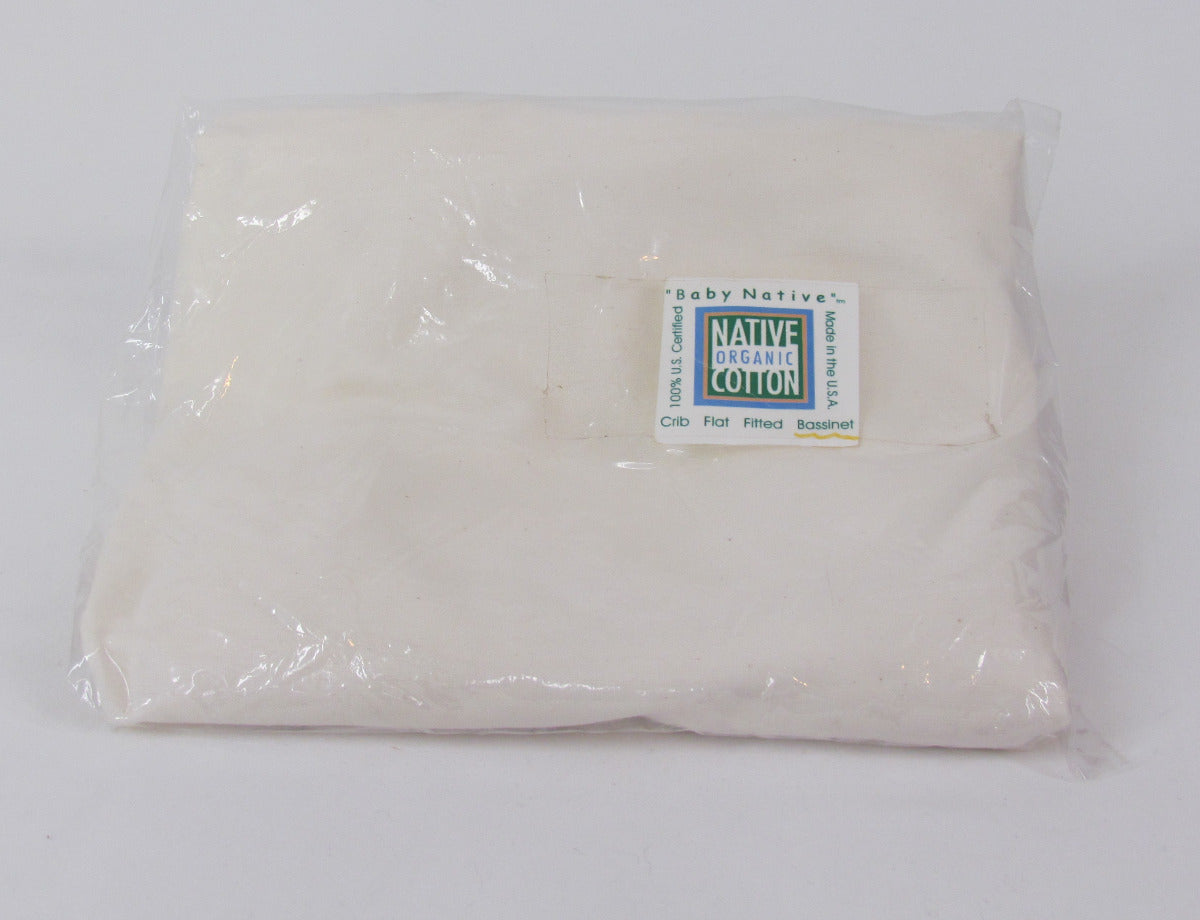 Native Organic – Bassinet Sheet, Fitted, Natural Color
