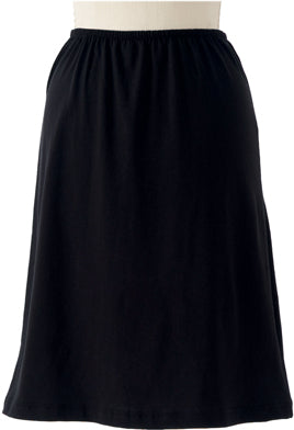 Earth Creations Marbella Skirt, 100% Organic Cotton, Black