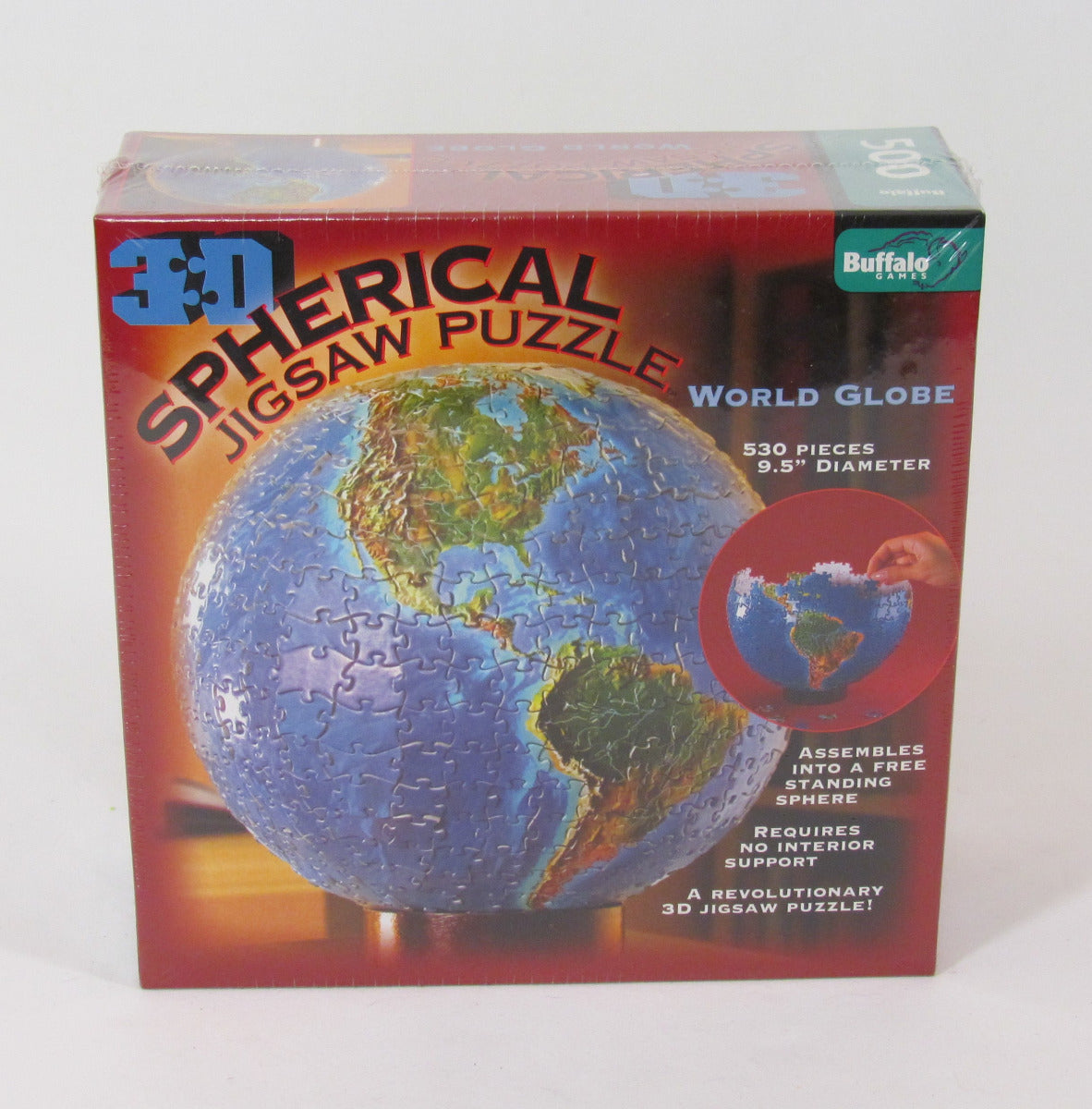 3D Spherical Jigsaw Puzzle - New World
