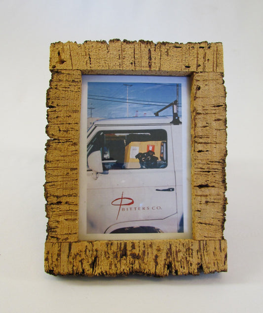 Bitters Cork Picture Frame – 4” x 6” display area
