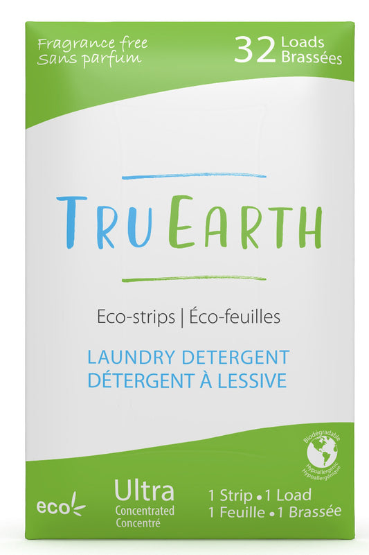 Tru Earth Eco Strip Laundry Detergent - Frangance Free