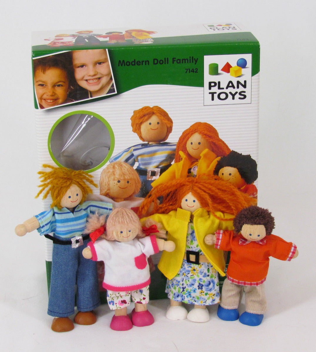 Plan Toys Modern Doll Family, Age 3+