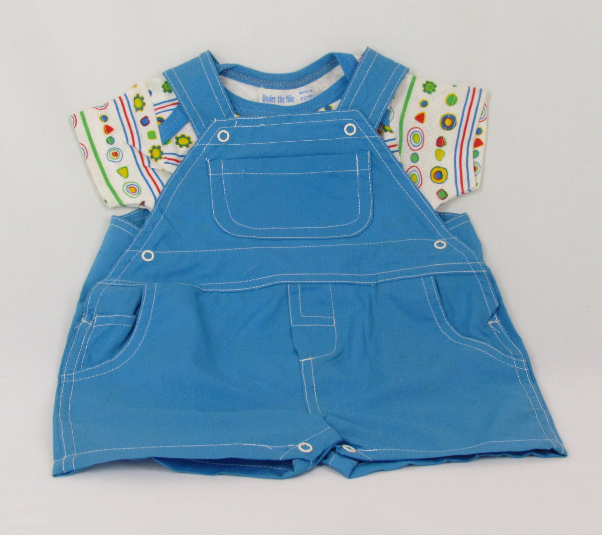 Under the Nile 2-pc Short Overall w/t-Shirt