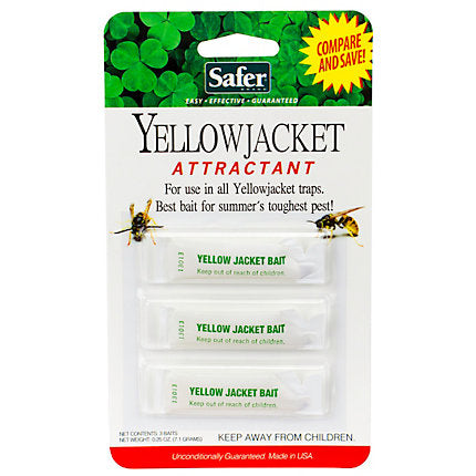Safer® Brand Deluxe Yellow Jacket Trap Bait - 3 Refills