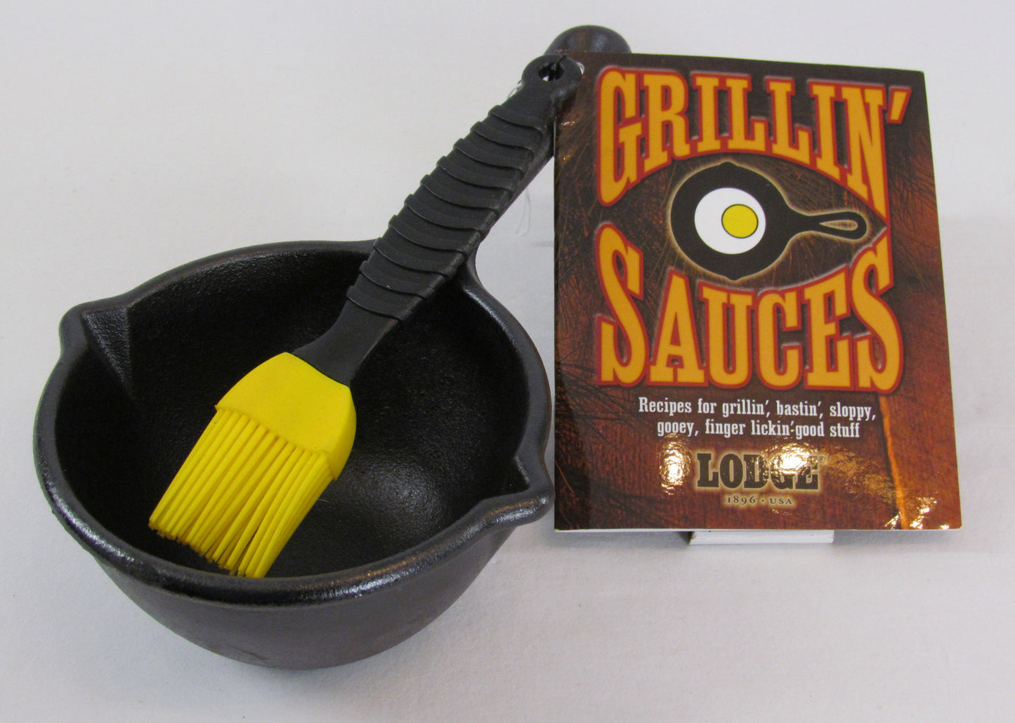 Lodge Logic Cast Iron Sauce Kit w/Basting Brush & Recipes