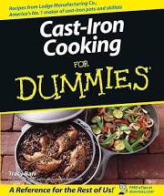 Cast Iron Cooking For Dummies, by Tracy Barr