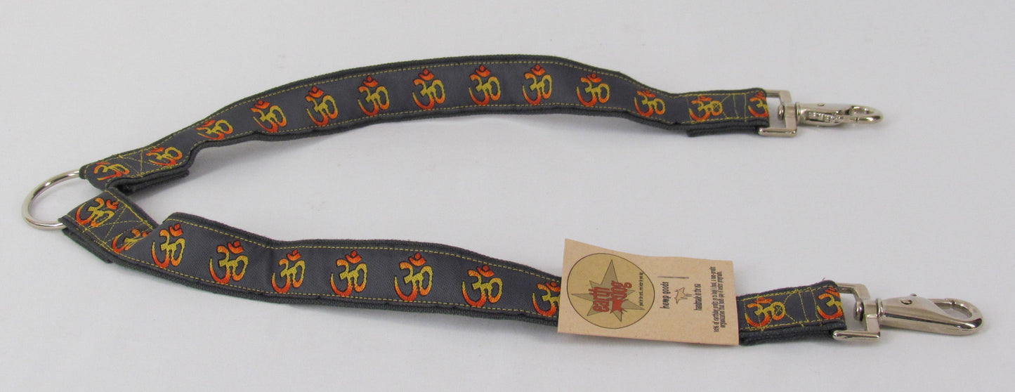 earthdog Hemp Coupler Dog Leash-(18" x 2)