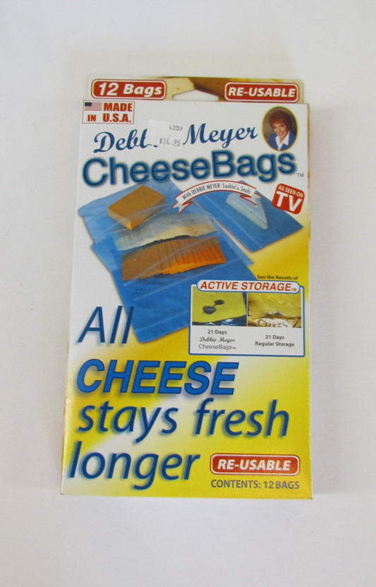Debbie Meyer Reusable CheeseBags, 12 Pack