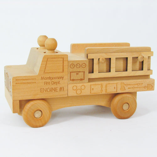 Schoolhouse Naturals Fire Truck Engine #1