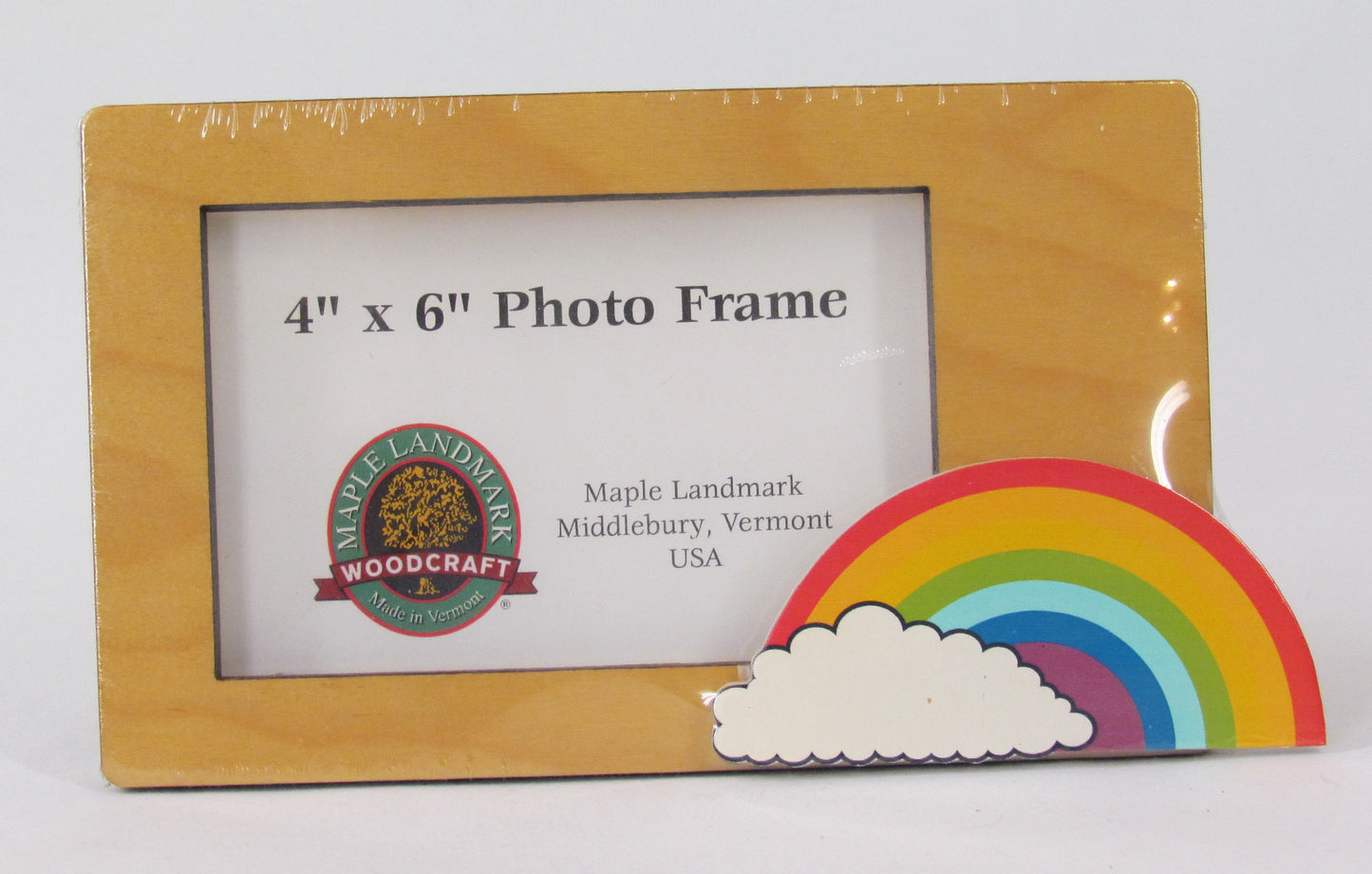 Maple Landmark Photo Frame – Rainbow