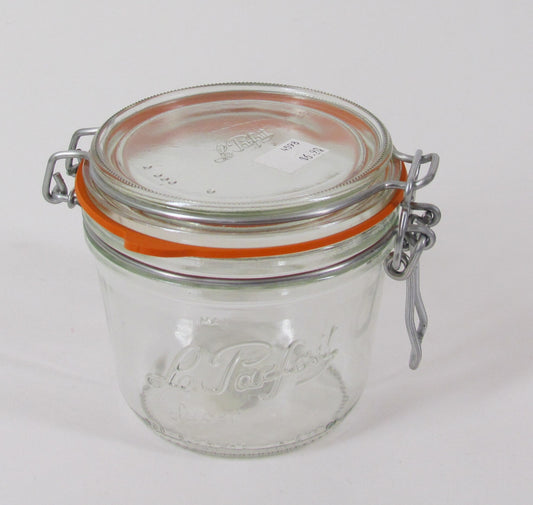 "La Parfait" Storage Jar w/glass lid, 500 grams