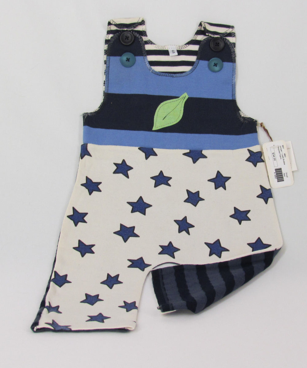 Madrone Berries 1-pc Jumper Stars & Stripes, Small