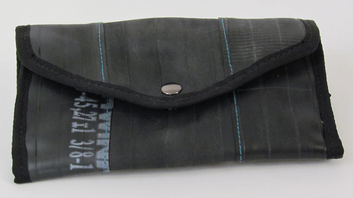 Alchemy Goods "Queen Anne" Wallet, Aqua lining & accent