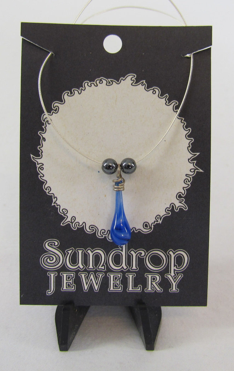 Sundrop Jewelry Necklace w/Sundrop & Hematites