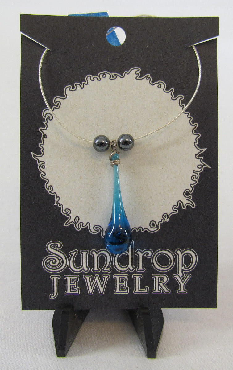 Sundrop Jewelry Necklace w/Sundrop & Hematites