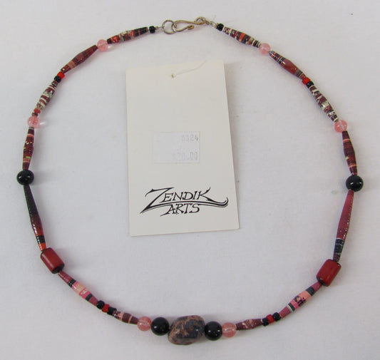 Zendik Arts Foundation Eco Bead Necklace