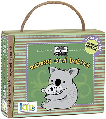 Green Start: mamas & babies 10 page book & 20 piece memory game