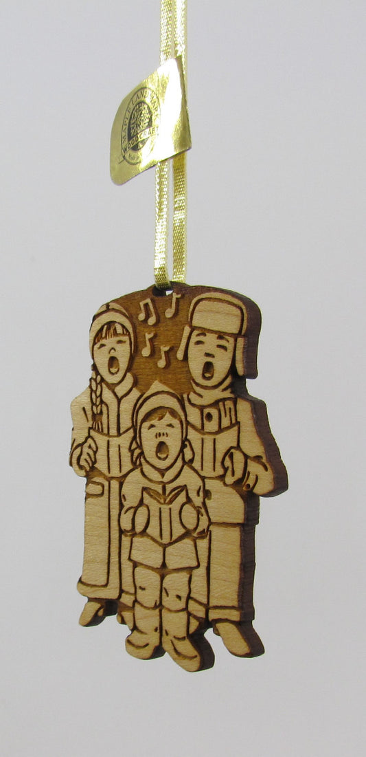 Maple Landmark Ornament-Carolers