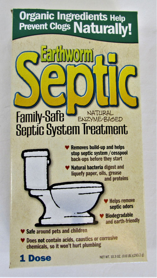 Earthworm Septic Treatment