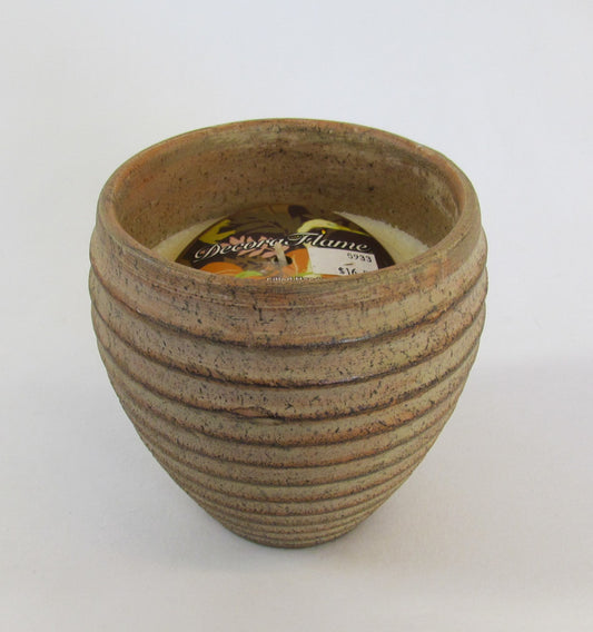 Decora Flame Citronella Candle in Terra Cotta Urn