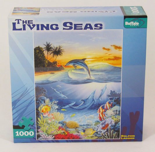 Buffalo Games Jigsaw Puzzle - Dolphin Lagoon