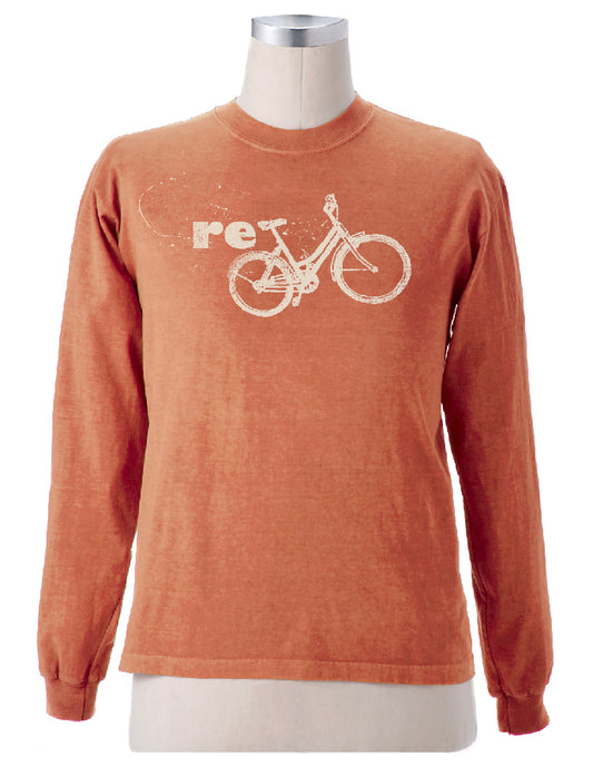 Earth Creations Long Sleeve T-Shirt “Recycle Rays”