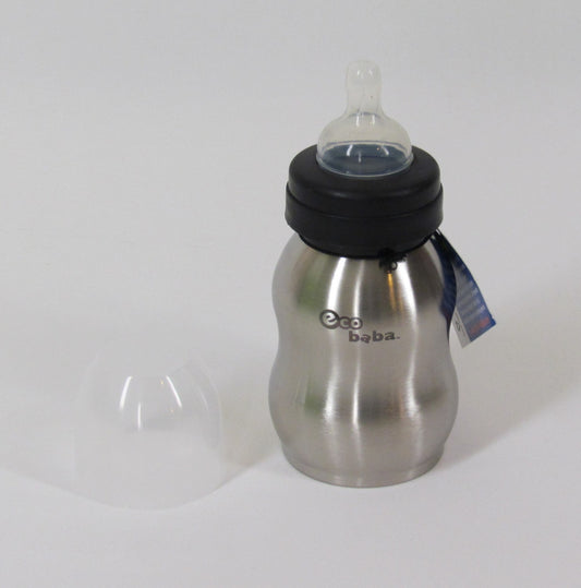 eco baba Baby Bottle, Stainless Steel, 12 oz