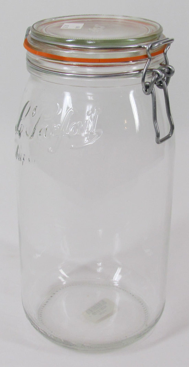 Large "La Parfait" Storage Jar. 3 Liter (.8 Gallon)