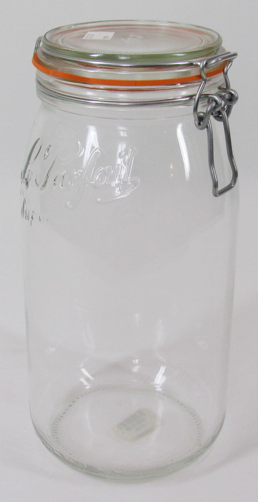 Large "La Parfait" Storage Jar. 3 Liter (.8 Gallon)