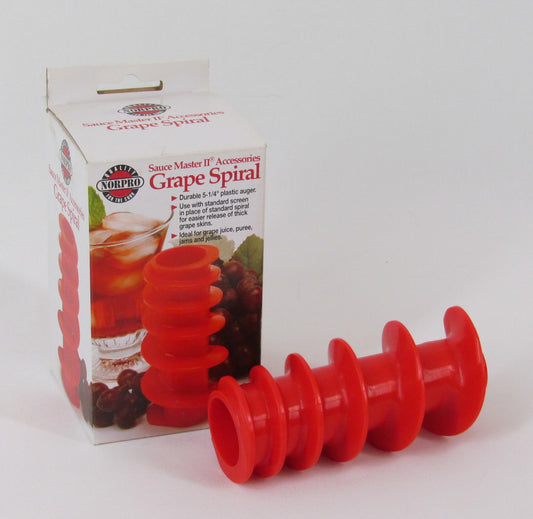 Sauce Master II Grape Spiral Attachment