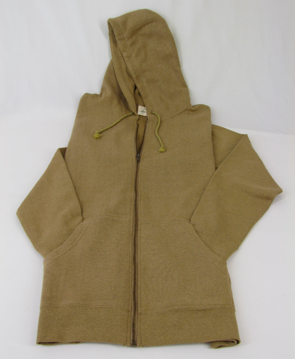 High Grade Apparel Zip Front Hoody, Hemp/Organic Cotton