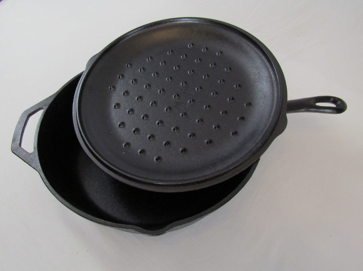 Lodge Logic Cast Iron Chicken Fryer w/Lid – 5 qt