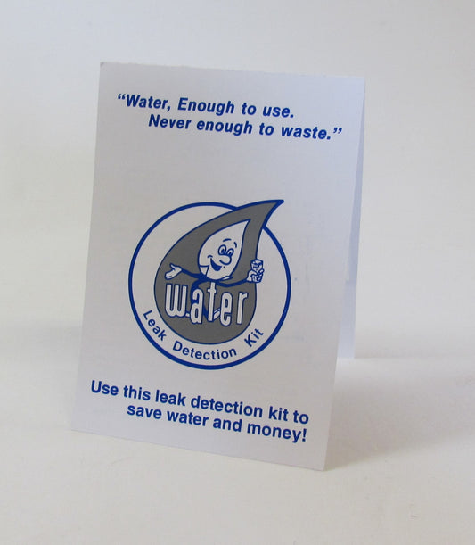 Niagara Water Leak Detection Kit for toilet & faucets, 4 Tablets