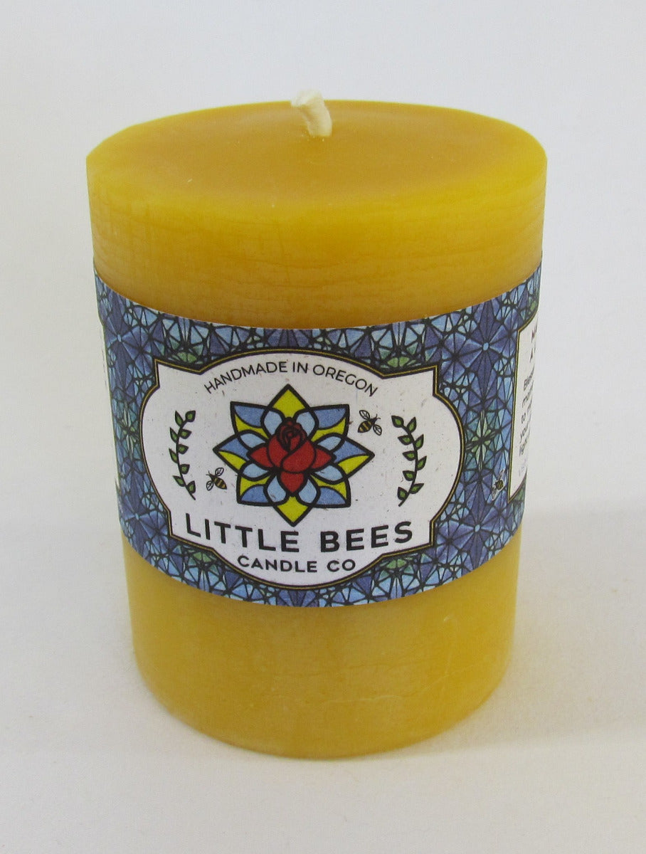 Little Bees Candle - Large Pillar