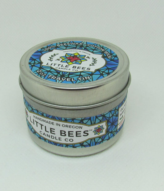 Little Bees Candle Travel Candle in Tin