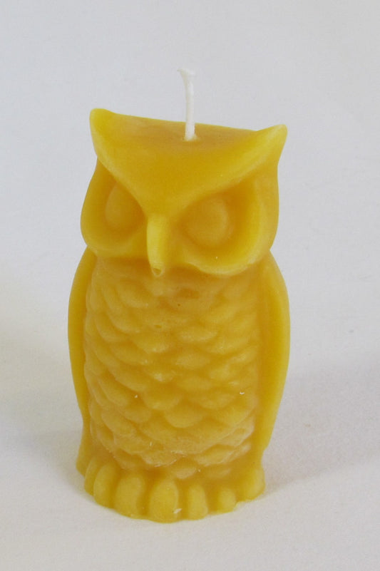 Little Bees Owl Candle