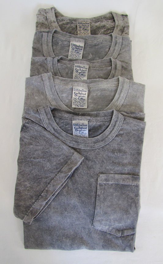SOS from Texas Sunwashed Short Sleeve  Pocket T-Shirt