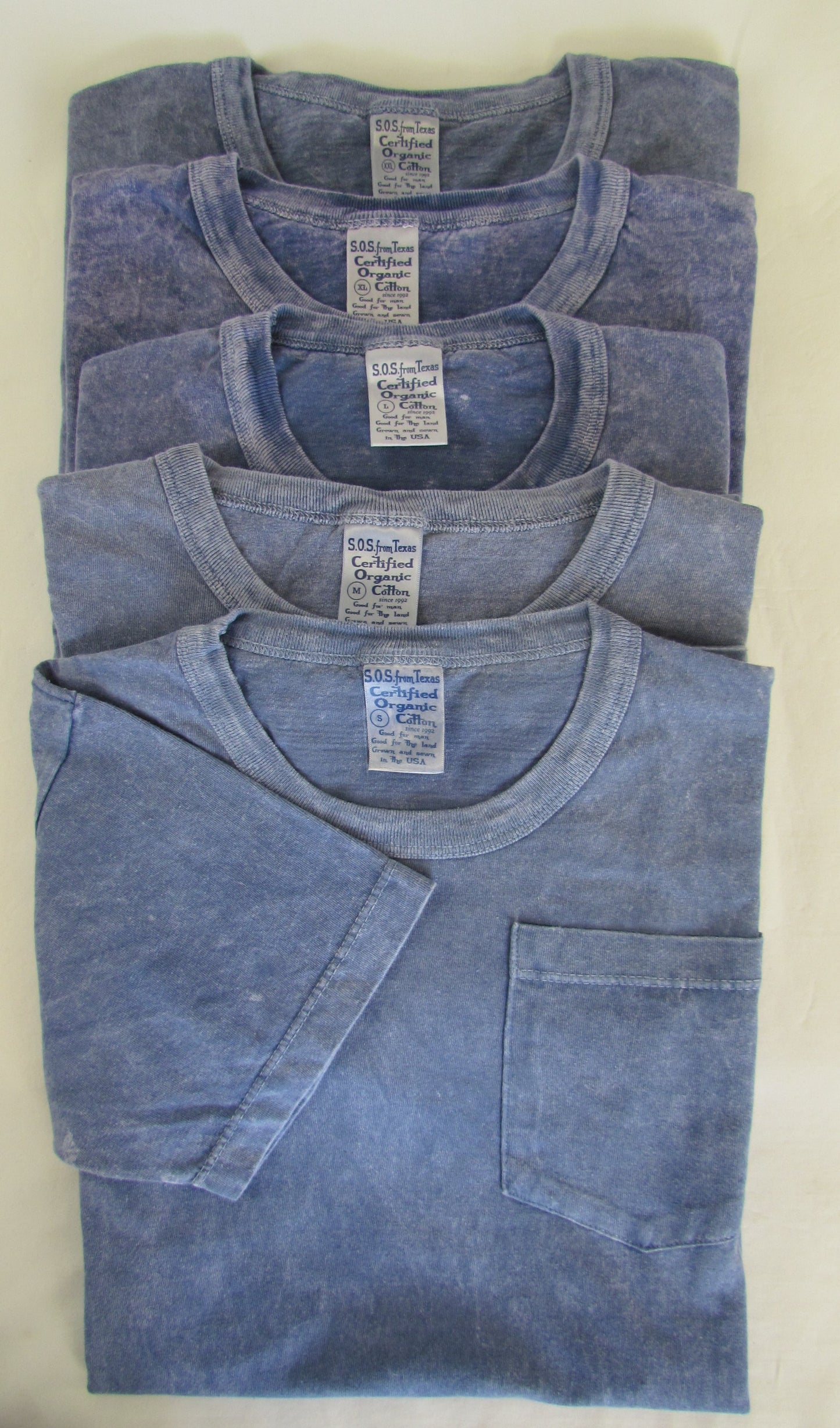 SOS from Texas Sunwashed Short Sleeve Pocket T-Shirt