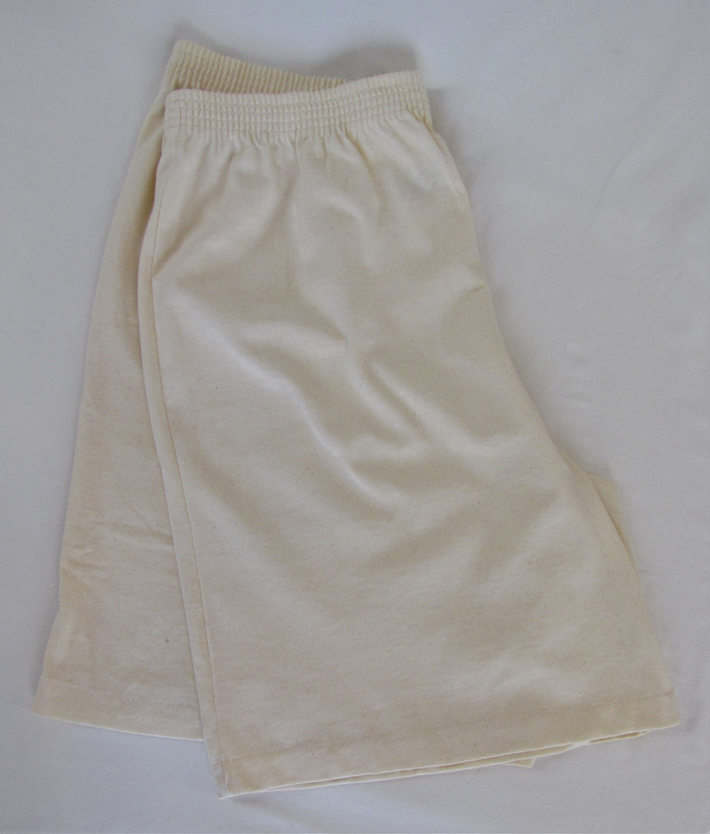 SOS from Texas 100% Organic Cotton Unisex Sport Shorts-Natural
